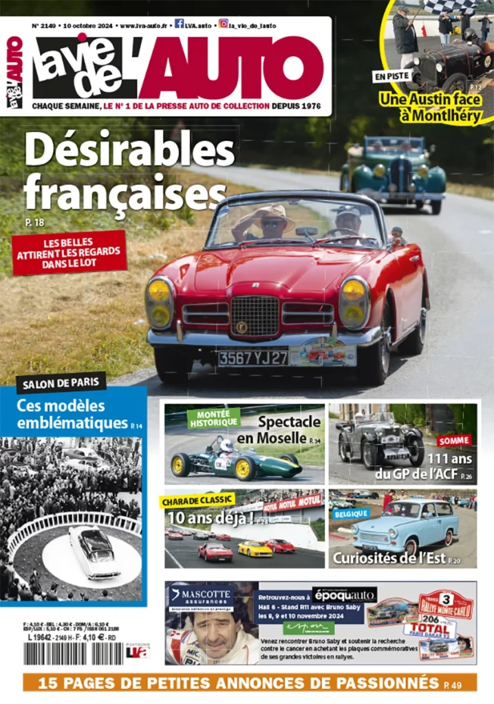 La vie de l'auto n° 2149